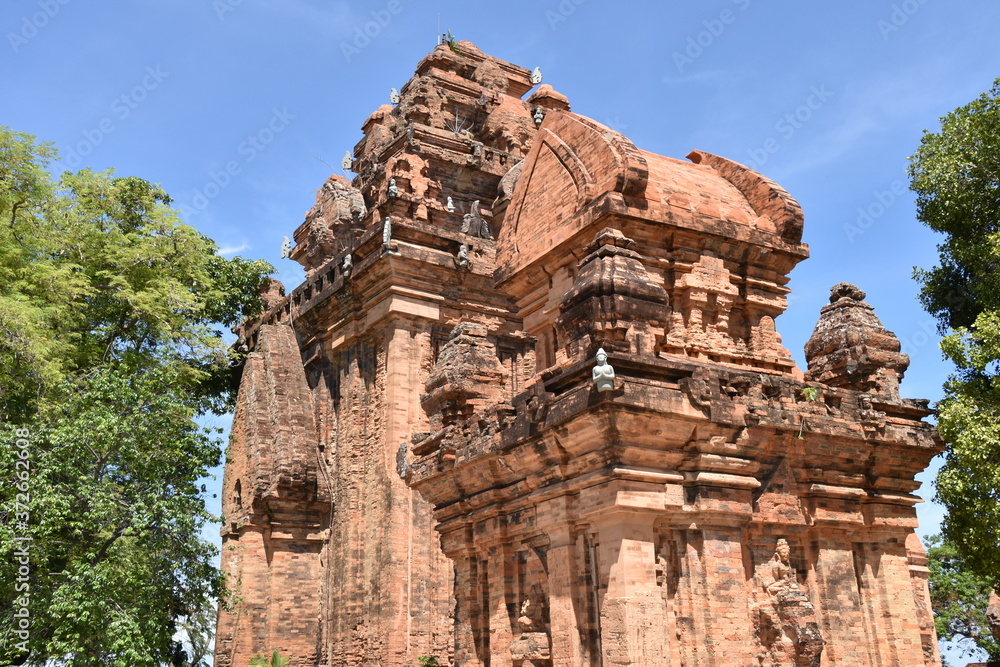 Main Temple Structure at Ponagar Temple, Nha Trang, Vietnam