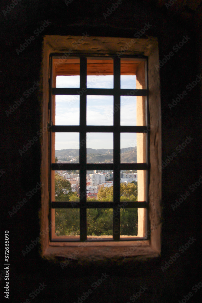 Fototapeta premium castle window