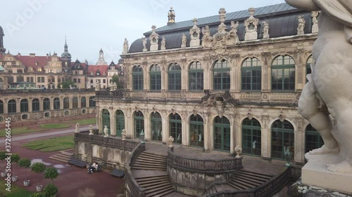 Dresden Zwinger Kronentor Sachsen Deutschland Schloss Gebäude Burg