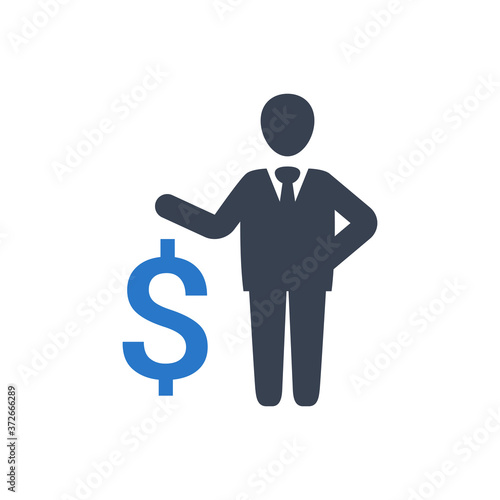 Business profit icon