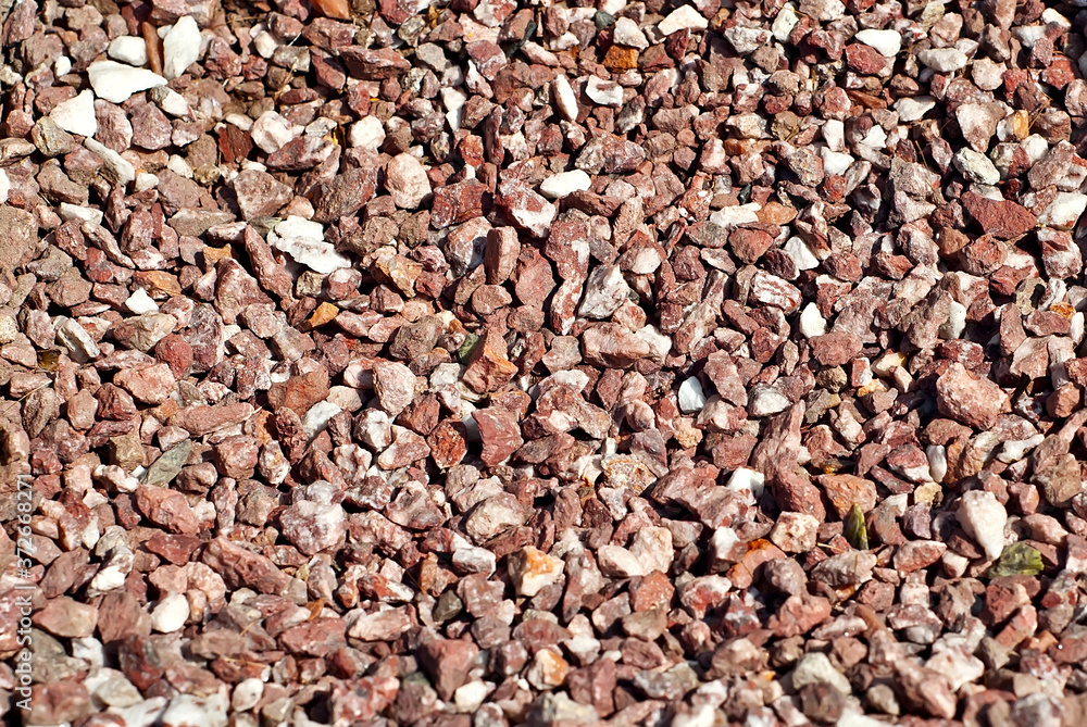 Drainage systems from small pebbles. Garden drainage for plants and