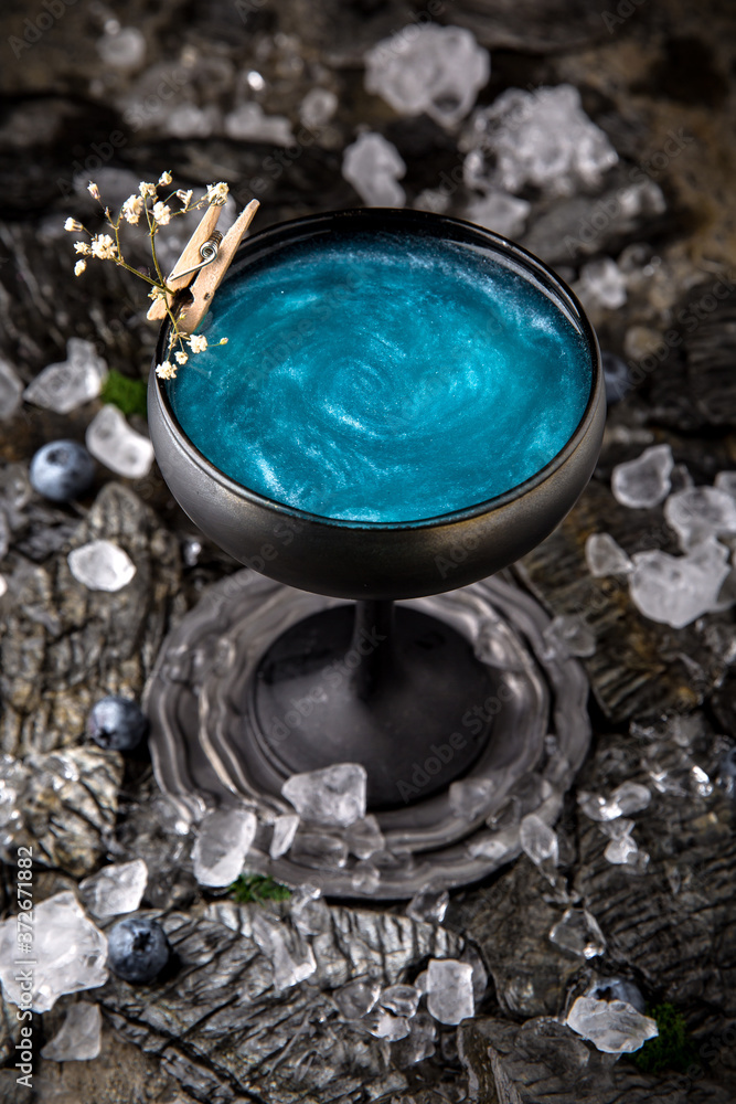 Alcoholic or non-alcoholic cocktail. Menu for a pub, nightclub, or bar. Alcoholic or non-alcoholic cocktail. Menu for a pub, nightclub, or bar.