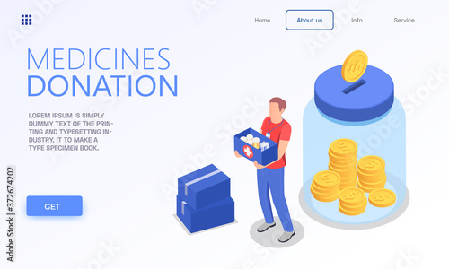Meds Donation Volunteering Website