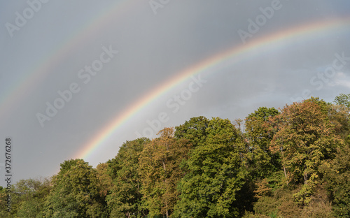 Fototapeta Naklejka Na Ścianę i Meble -  Doppelter Regenbogen