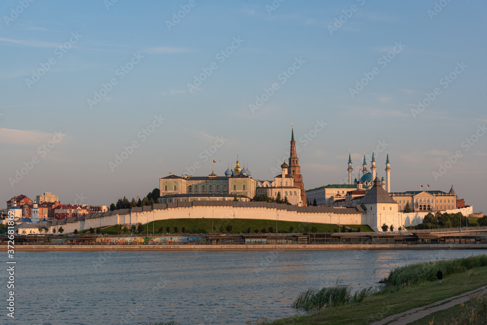 Obraz premium View of Kremlin in Kazan
