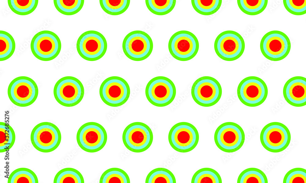 A blue,yellow,green and red abstract background design with circles. vector illustration A blue,yellow,green and red abstract background design with circles. vector illustration