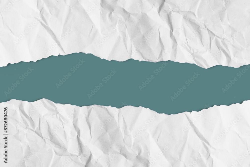 White torn paper background White torn paper background