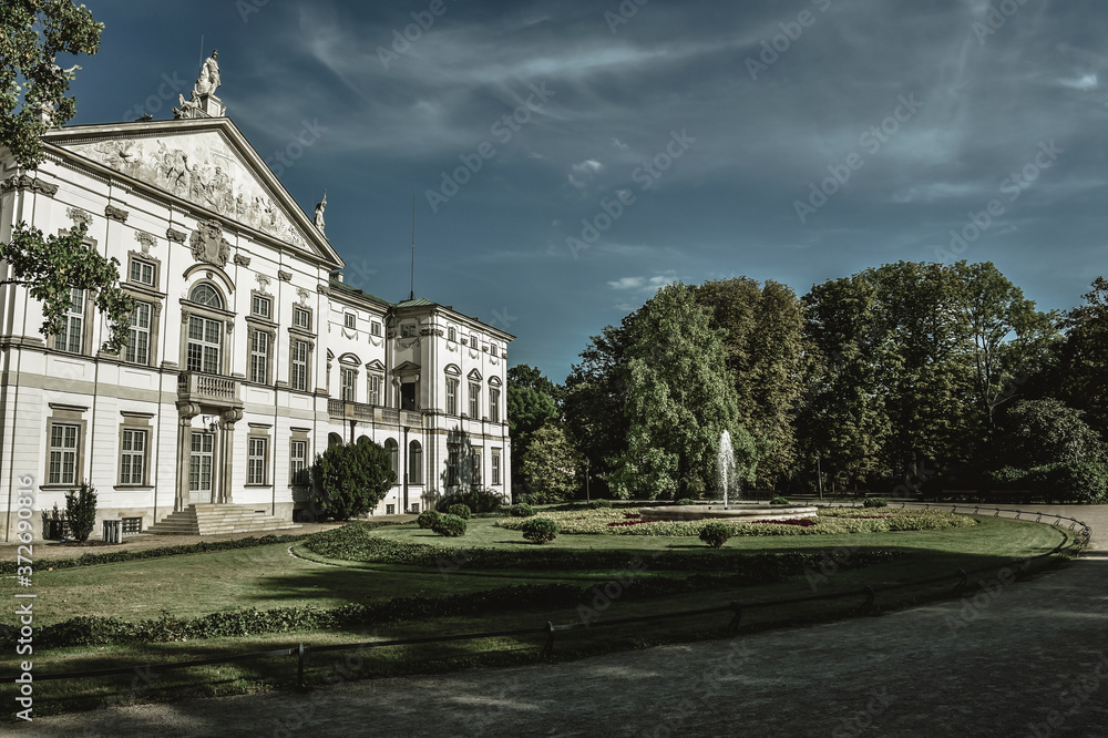 The Krasiński Palace also known as the Palace of the Commonwealth