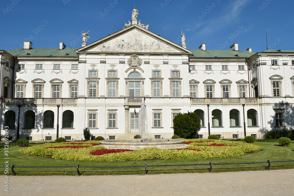 Fototapeta premium The Krasiński Palace also known as the Palace of the Commonwealth