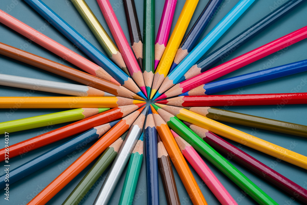 closeup color pencil, back to school concept
closeup color pencil, back to school concept