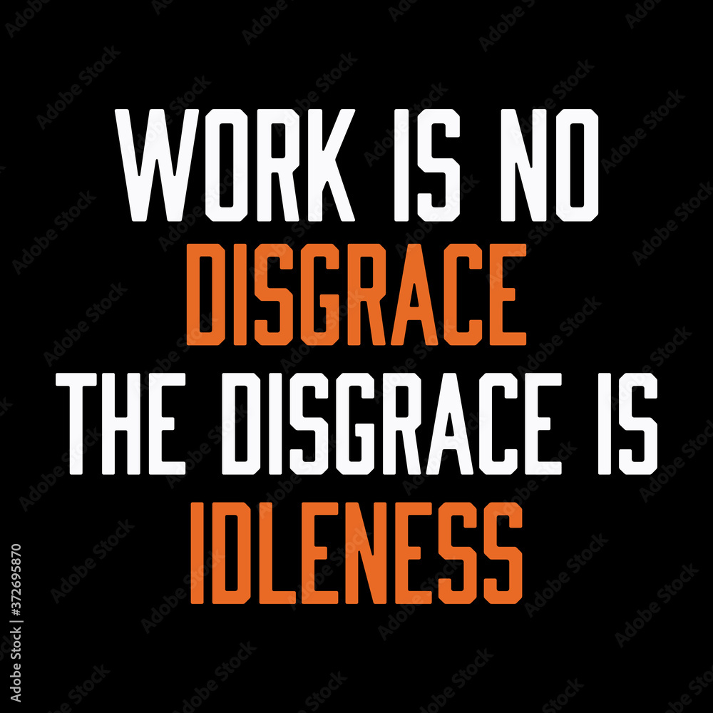 Obraz premium Labor Day quote t-shirt design