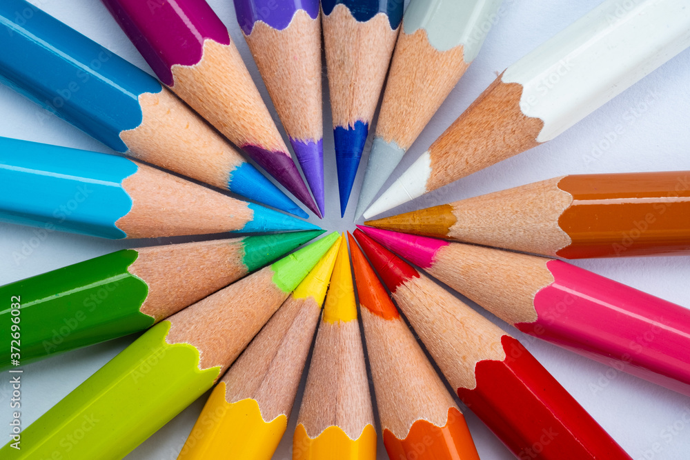 closeup color pencil, back to school concept
closeup color pencil, back to school concept