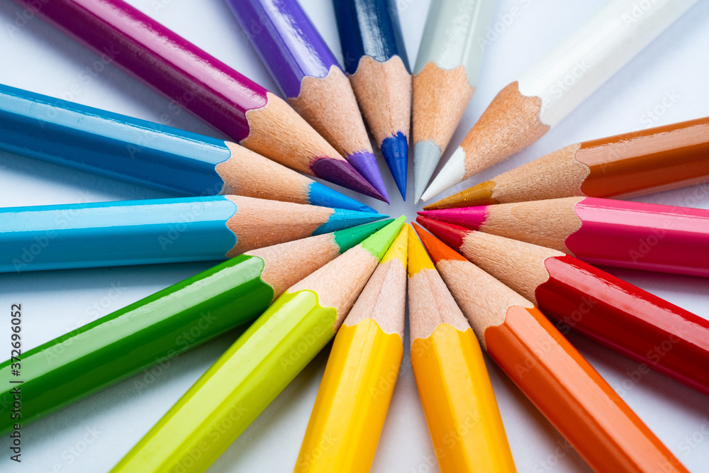 closeup color pencil, back to school concept
closeup color pencil, back to school concept