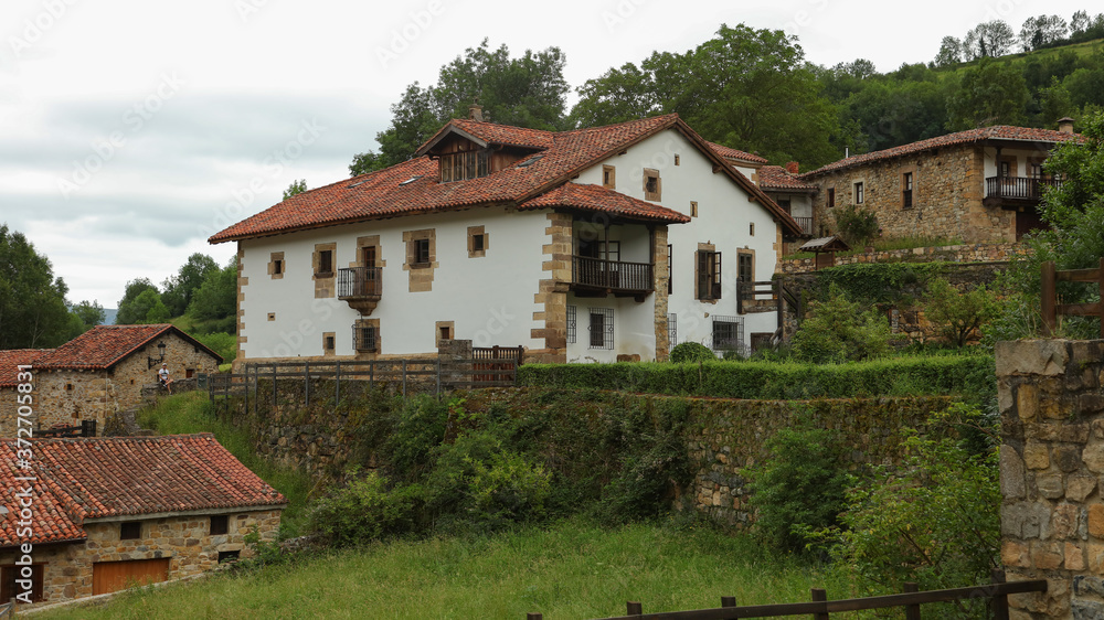 Casona de Tudanca, Cantabria, España Casona de Tudanca, Cantabria, España