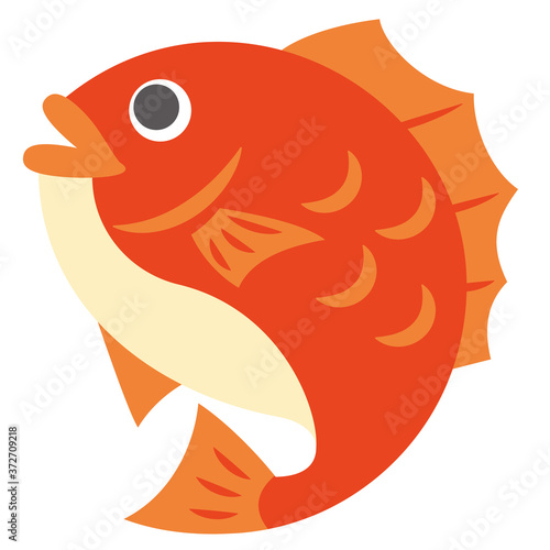 シンプルな鯛-Red snapper