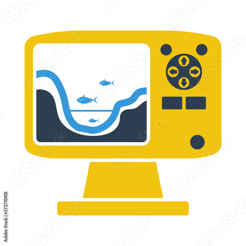 Icon Of Echo Sounder