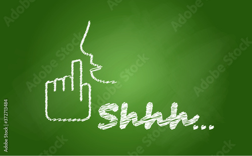 Stop, please be quiet icon (psssst ). Forbad, silence no speaking or no talking ( shhh ). Funny vector flat icons silhouette Silent finger over lips or mouth sign. Sound off. Secret asking to silence