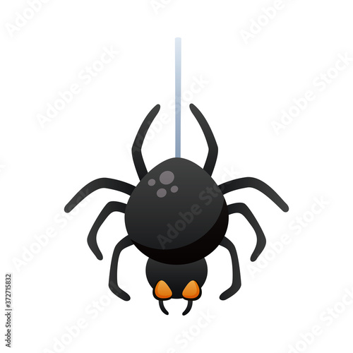 halloween spider degradient style icon