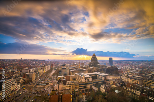 Brussels, Belgium Cityscape © SeanPavonePhoto