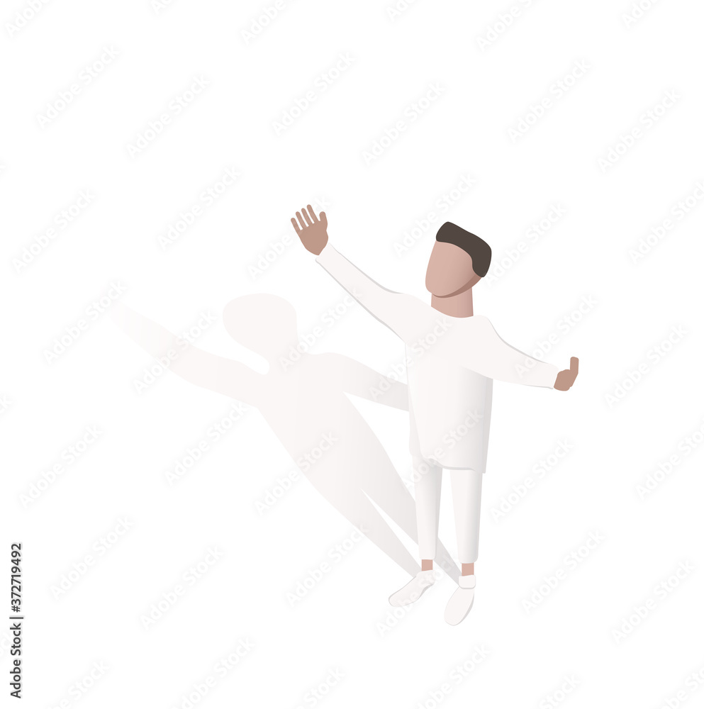 Human small icon, religious human, praying man, awe man Human small icon, religious human, praying man, awe man