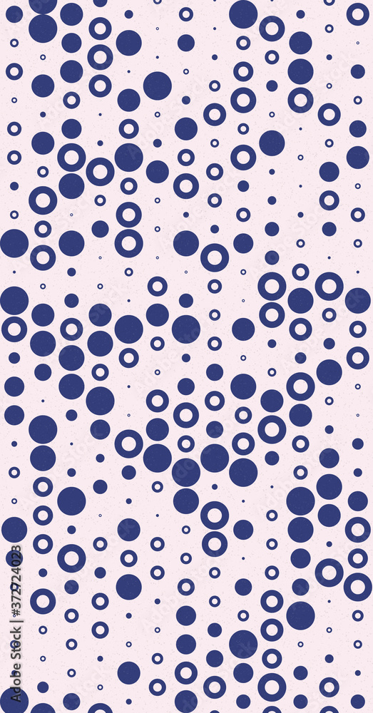 Fototapeta Abstract Color Halftone Dots generative art background illustration