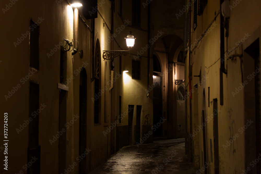 Alleys within the city of Florence