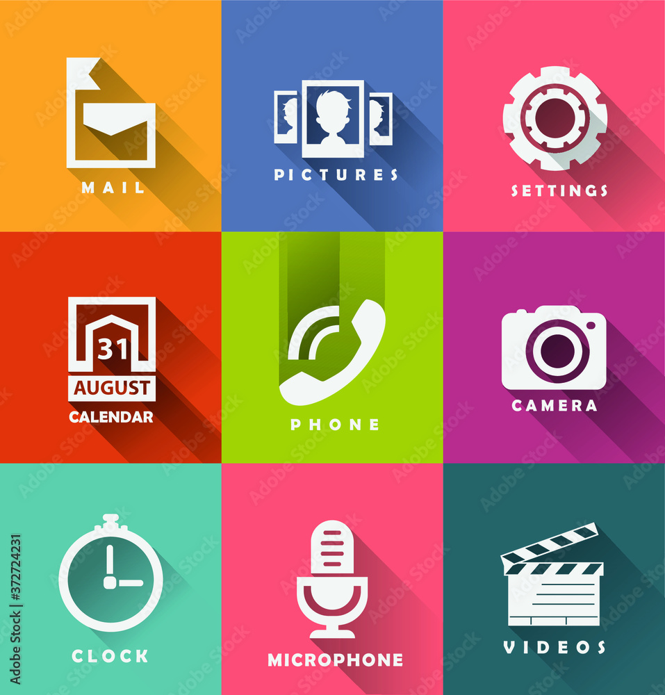 Media icons Media icons