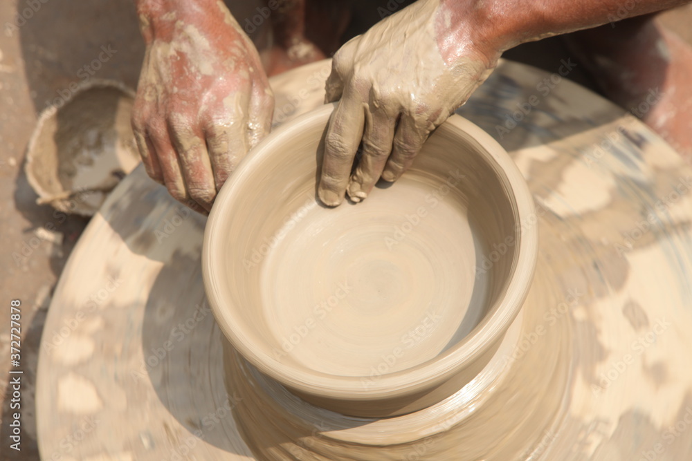 clay potter, clay molding, man plotter clay potter, clay molding, man plotter