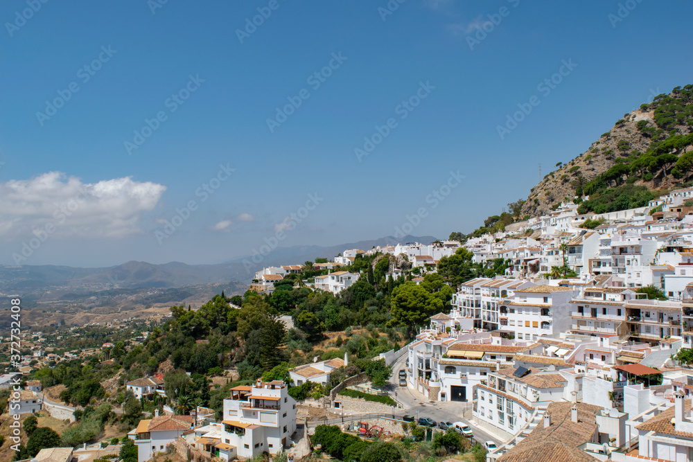 small white town in Malaga