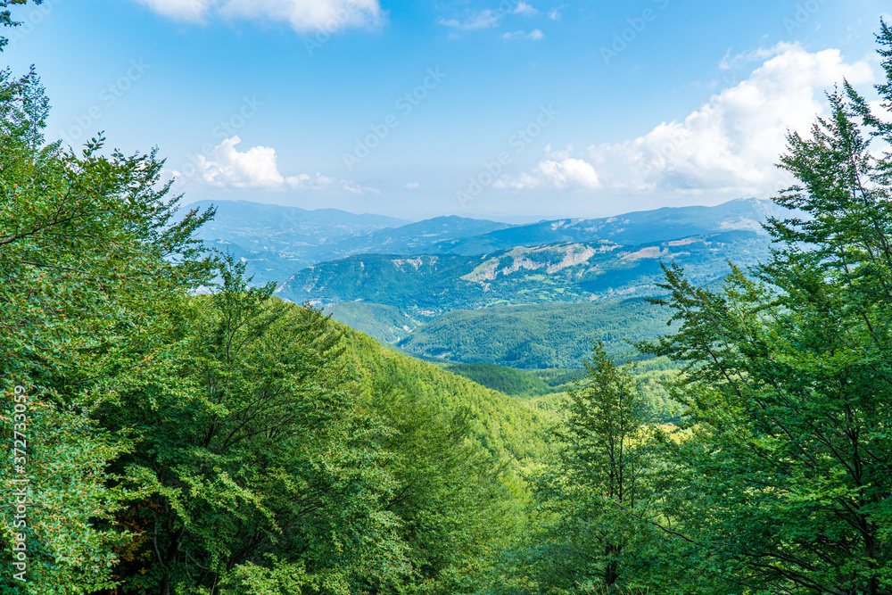Fototapeta premium La vallata verso Rigoso
