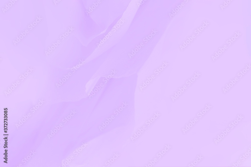 Violet flowing fabric, beautiful light gradient color background