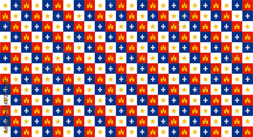 acadian flag pattern