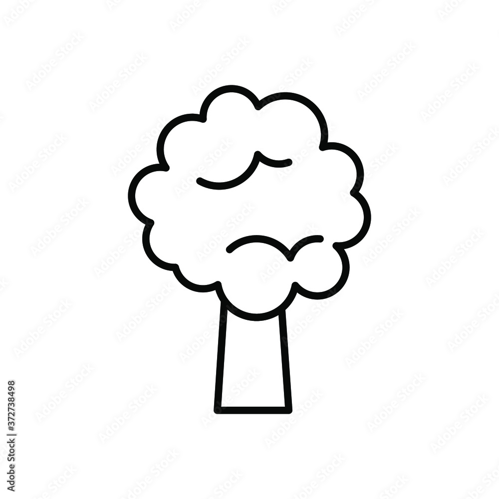 Plant and tree icons set vector. Forest elements. Plant and tree icons set vector. Forest elements.
