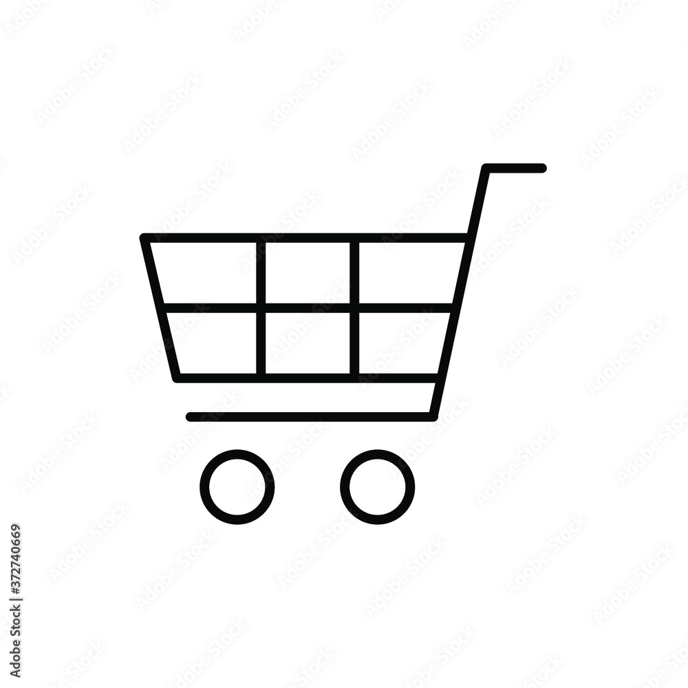 Shopping cart vector icon set collection. Shopping cart vector icon set collection.