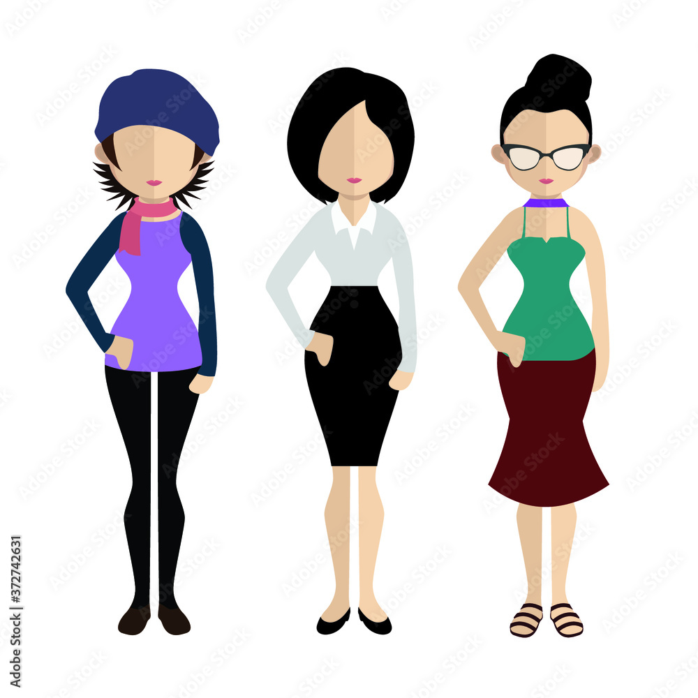 People avatar ( with full body and torso variations) People avatar ( with full body and torso variations)