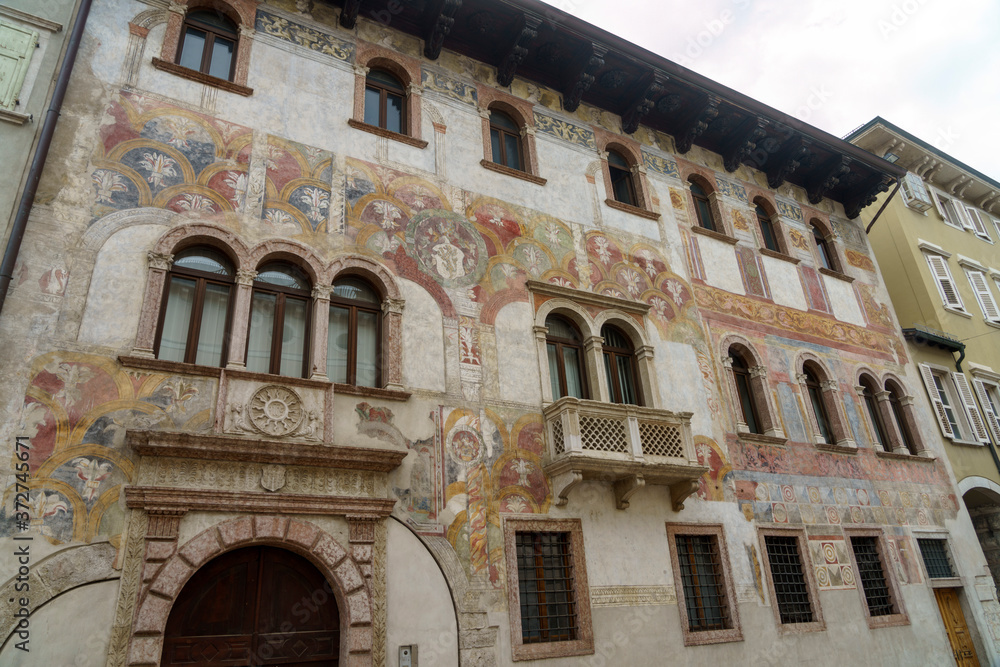 Trento, Italy: historic buildings
