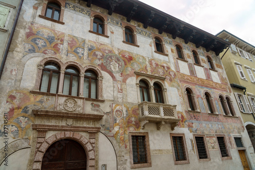 Trento  Italy  historic buildings