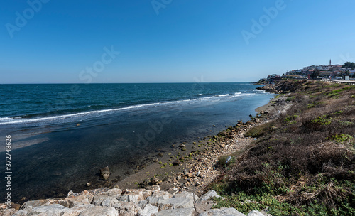 A view from izmir zeytinalani beach © muratti6868