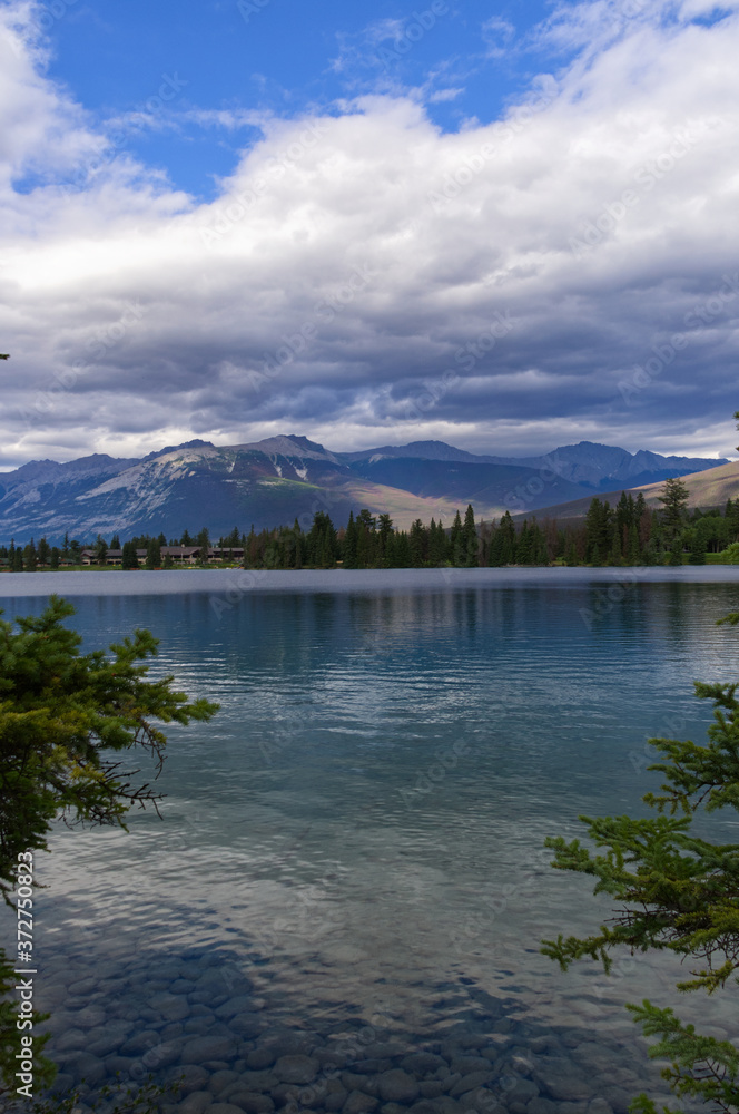 Stormy Clouds over Lac Beauvert