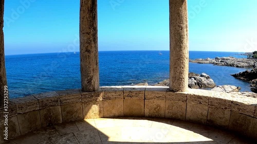 Wallpaper Mural View of the sea from the picturesque viewpoint (S'Agaro, Catalonia, Spain) Torontodigital.ca