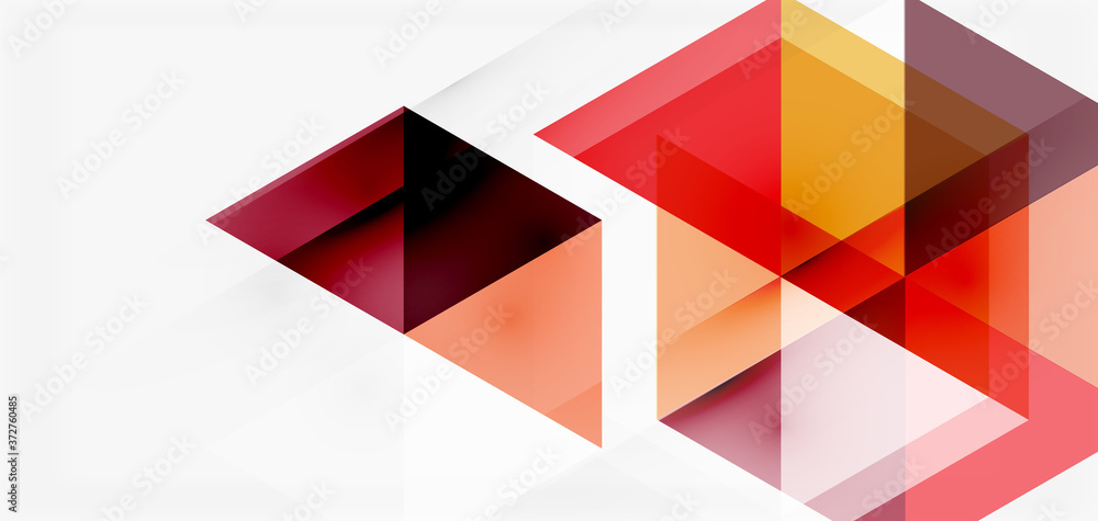 Geometric abstract background, mosaic triangle and hexagon shapes. Trendy abstract layout template for business or technology presentation, internet poster or web brochure cover, wallpaper Geometric abstract background, mosaic triangle and hexagon shapes. Trendy abstract layout template for business or technology presentation, internet poster or web brochure cover, wallpaper