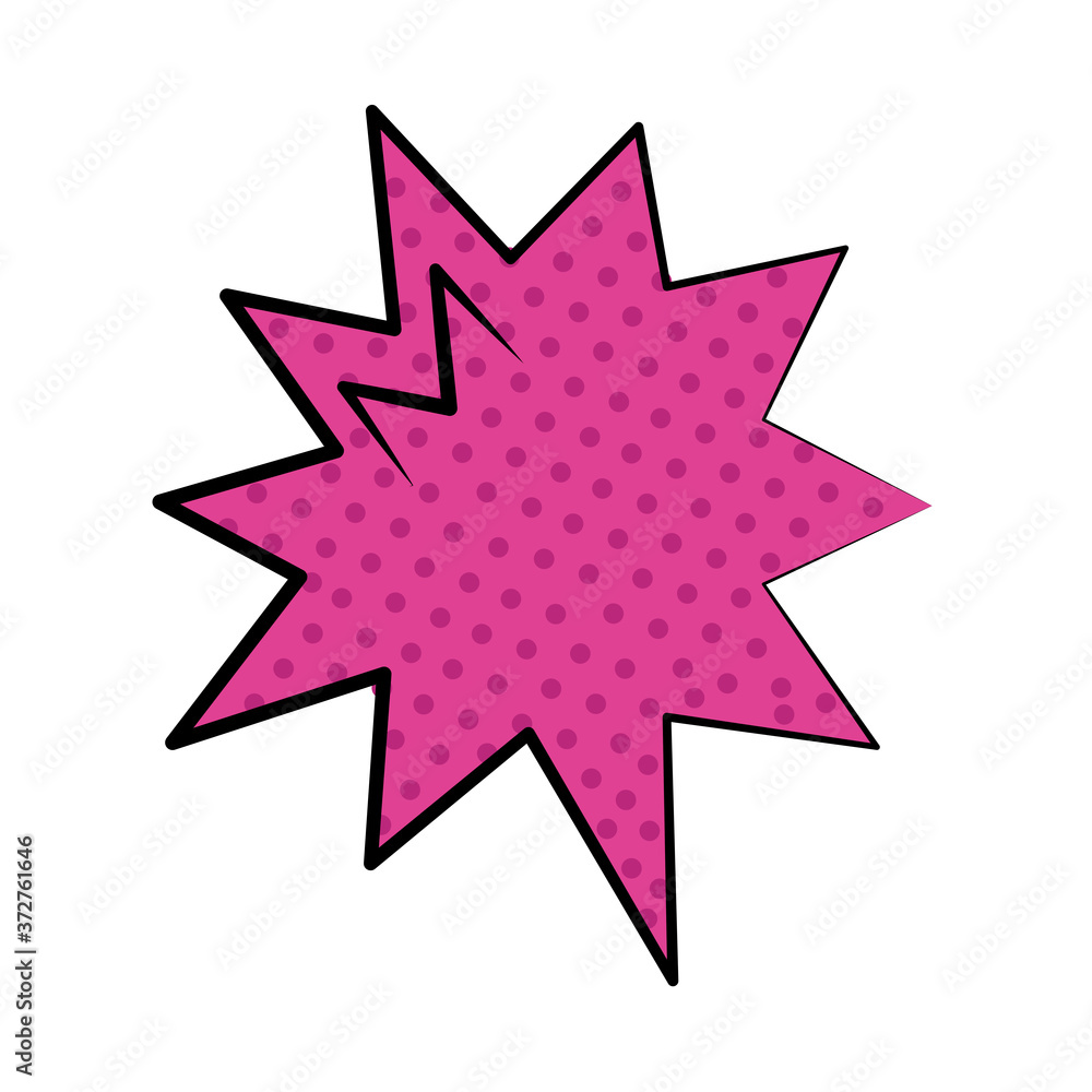 expresion cloud pink pop art flat style expresion cloud pink pop art flat style