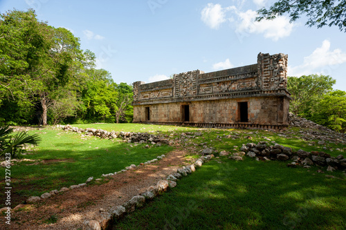 Labná an Mayan arqueological zone at Yucatan, Mexico. photo