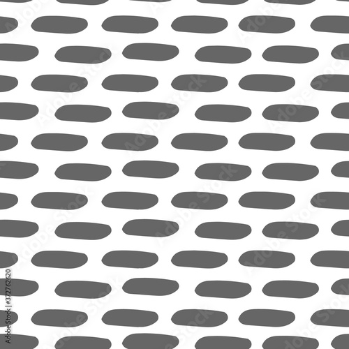 Baby scandinavian nordic gray seamless pattern