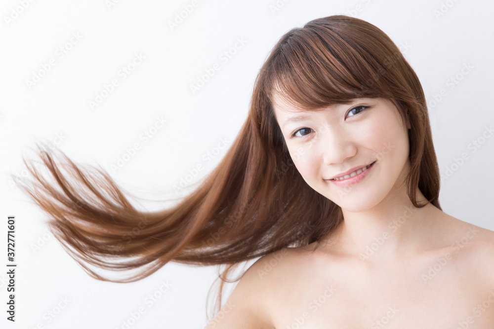 Naklejka premium ヘアケアイメージ