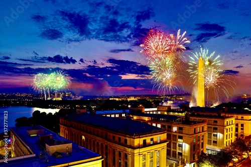 Canvas Print July 4, 2020 in Washington D.C.