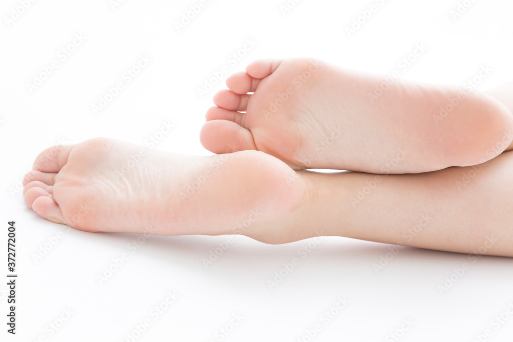 女性の足裏 女性の足裏