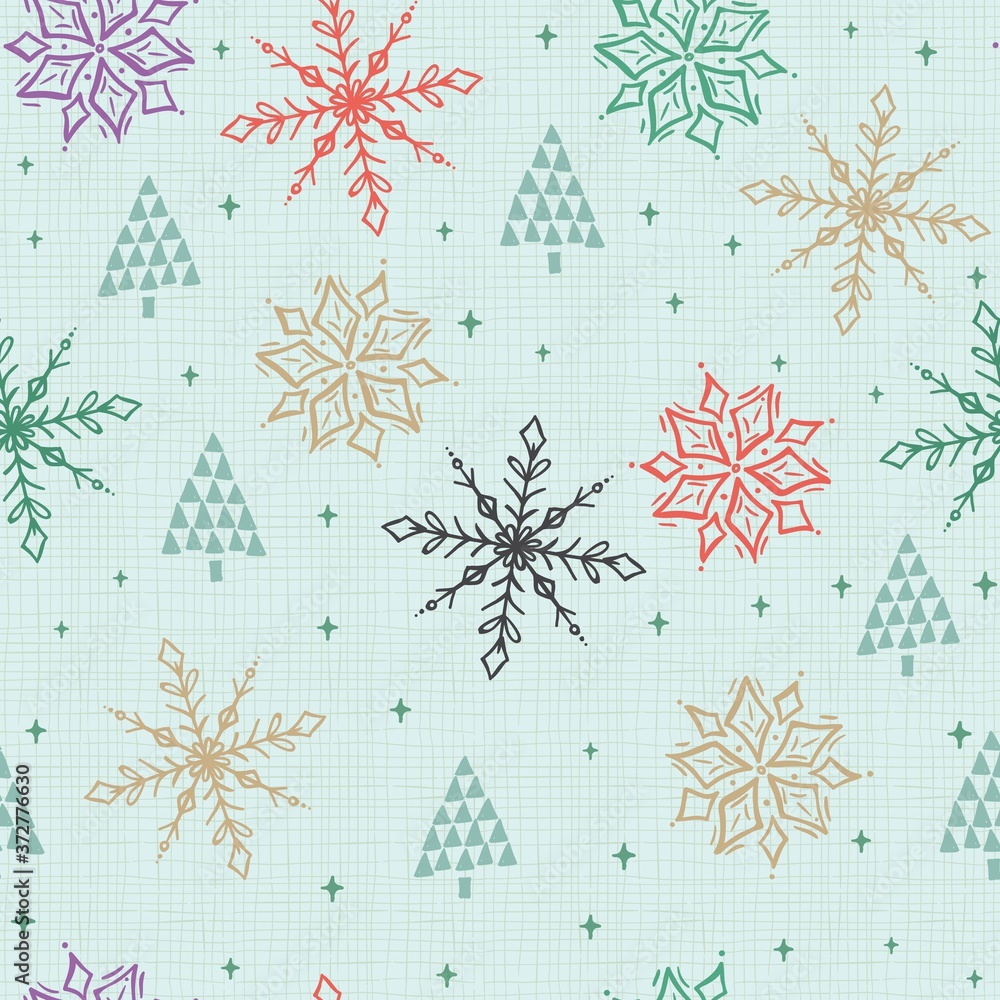 seamless pattern with christmas trees seamless pattern with christmas trees