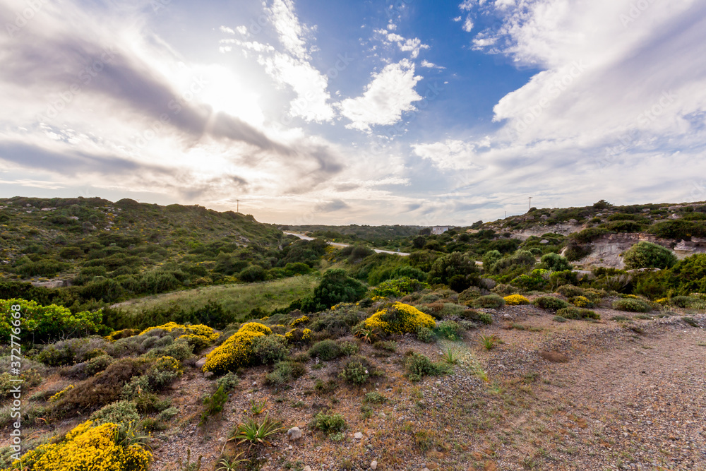 Countryside view from southern Rhodes Countryside view from southern Rhodes