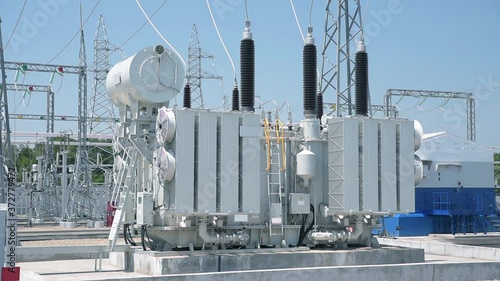 Operation of power transformers of electric current at a high-voltage substation